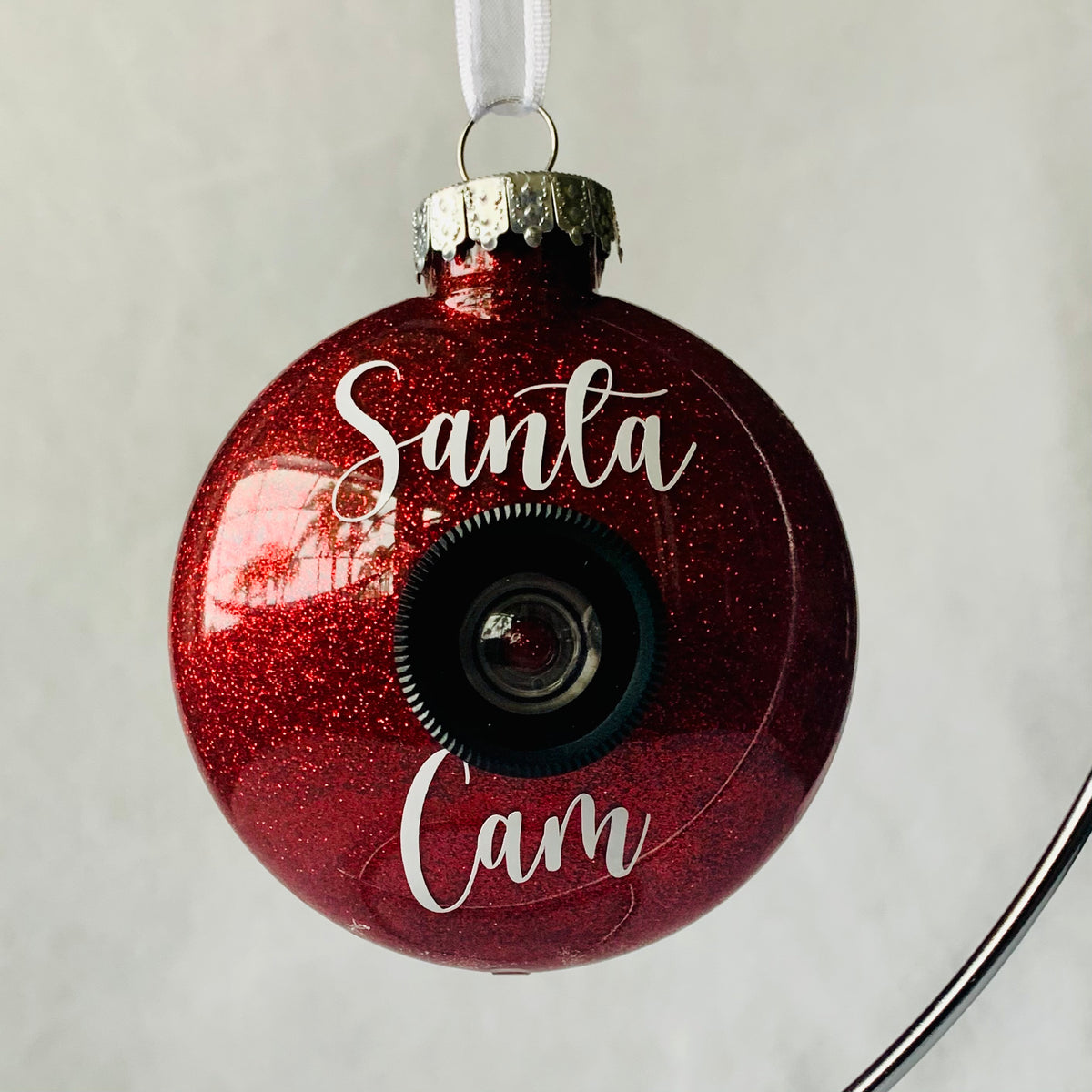 Santa Cam Ornament